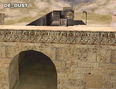 Прозрачные потолки на de_dust