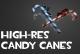 Hi-Res Candy Canes Skin screenshot
