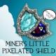 Miner's Little Pixelated Shield Skin screenshot