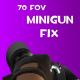 70 FOV Minigun fix Skin screenshot