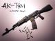 Twinke AK-74M on Kopter anims Skin screenshot