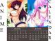 Anime Calendar Skin screenshot