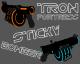 Tron Fortress: Sticky Launcher Skin screenshot
