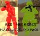 Green VS Red Skin pack for CT and T Models (NICE) Skin screenshot
