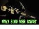 MW3 MSR Sniper on Zjee's anims Skin screenshot